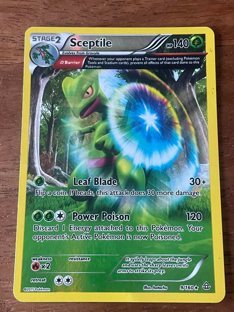Sceptile Reverse Holo 9/160, Ophalen of Verzenden, Zo goed als nieuw