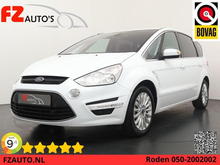Ford S-Max 1.6 160pk EcoBoost Titanium. - Navigatie - Climat, Auto's, Ford, Bedrijf, Te koop, S-Max, ABS, Airconditioning, Alarm