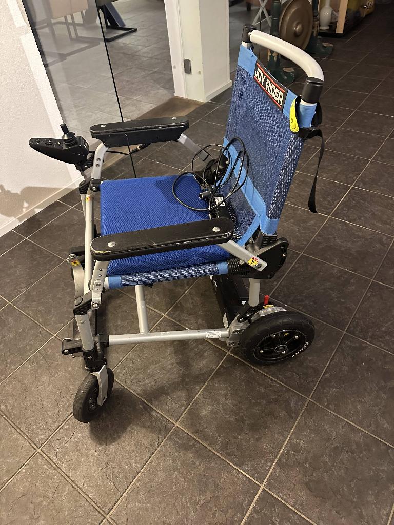 joy rider electrische rolstoel, Diversen, Rolstoelen, Ophalen of Verzenden, Inklapbaar, Gebruikt, Elektrische rolstoel