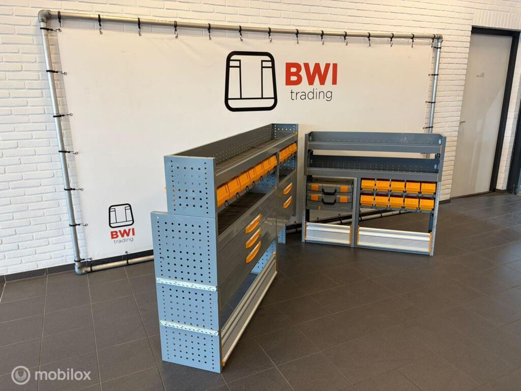 StoreVan set bedrijfswageninrichting L+R complete inrichting, Ophalen of Verzenden