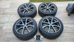 Set velgen incl zomerband 4x100, Ophalen, Gebruikt, Velg(en), 16 inch