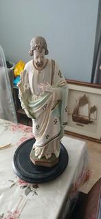 2 Beelden met Glazen Stolp - 43cm Hoog, Ophalen