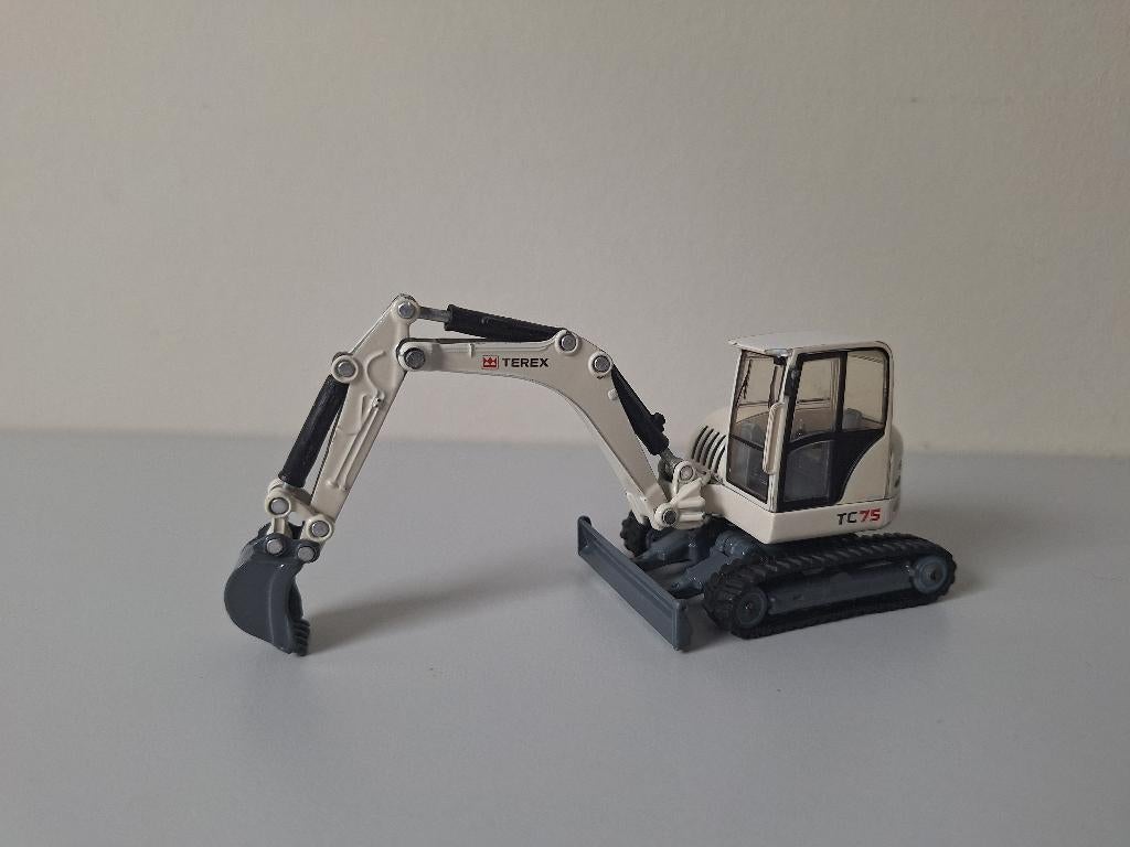 Graafmachine Terex op rupsbanden Siku3521, Ophalen of Verzenden, Zo goed als nieuw, Hijskraan, Tractor of Landbouw, SIKU