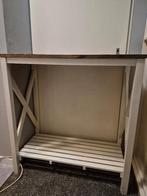 Koffietafel / sidetable, Ophalen, Gebruikt, 100 tot 150 cm, Teakhout