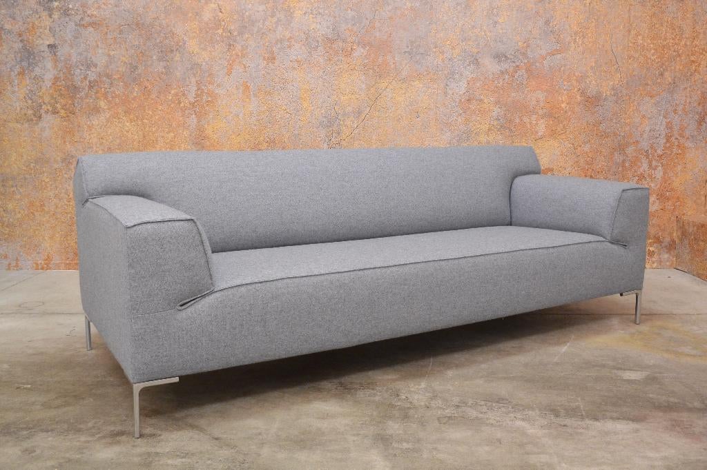 NIEUW beklede Design on Stock Bloq bank in Amdal stof, Stock Bloq, Stock Bloq, 75 tot 100 cm, Ophalen of Verzenden