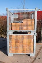 Antieke Franse plavuizen terracotta zalm 16x16 - 65M2, Ophalen, Steen of Klei, Minder dan 50 cm, Zo goed als nieuw