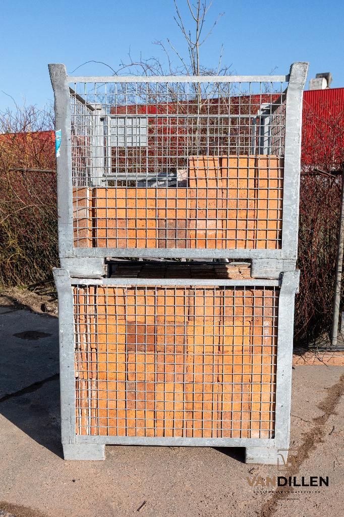 Antieke Franse plavuizen terracotta zalm 16x16 - 65M2, Doe-het-zelf en Verbouw, Vloerdelen en Plavuizen, Zo goed als nieuw, Plavuizen