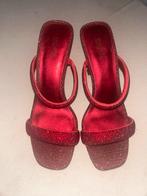 Michael Kors Rode Glitter Hakken met Steentjes - Maat 38, Kleding | Dames, Schoenen, Ophalen of Verzenden, Gedragen, Rood, Pumps