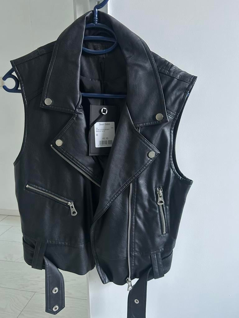 Nieuw biker jasje, Ophalen of Verzenden, Zo goed als nieuw, Maat 38/40 (M), Zwart
