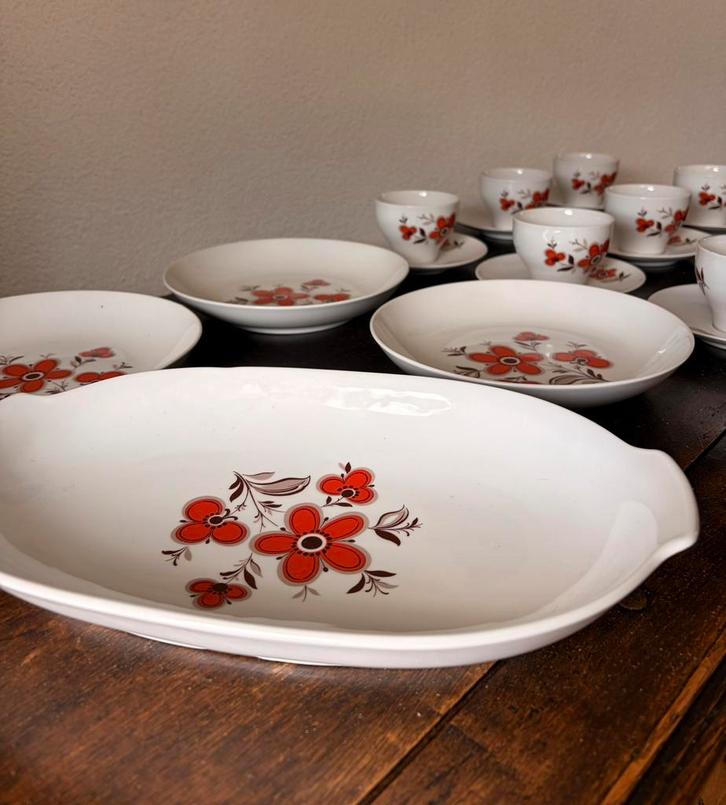 Vintage Schumann Arzberg Bavaria serviesset, Antiek en Kunst, Antiek | Servies compleet, Ophalen