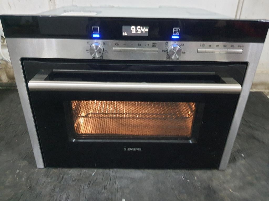 Schone Luxe Siemens Inbouw Elektrische Hetelucht oven/grill, Witgoed en Apparatuur, Grill, Zo goed als nieuw, Ophalen, 45 tot 60 cm