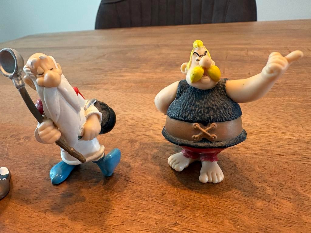 Asterix en Obelix figuren - 3 stuks, Ophalen of Verzenden, Gebruikt