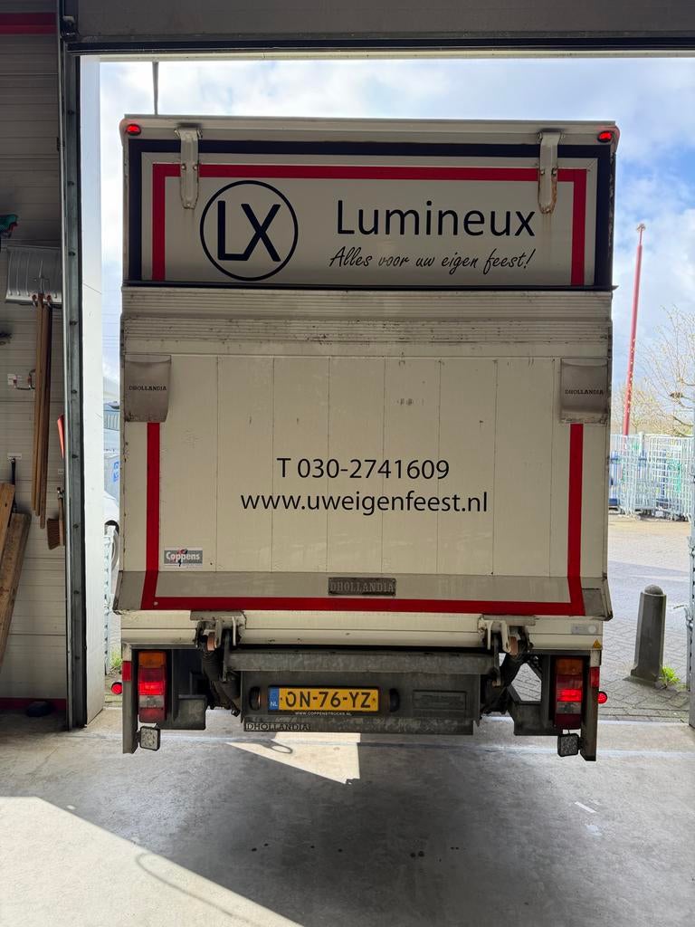 Iveco Daily 40C 2018 + vedhuizen trailer met laadklep, Automaat, Achterwielaandrijving, 2287 cc, Iveco