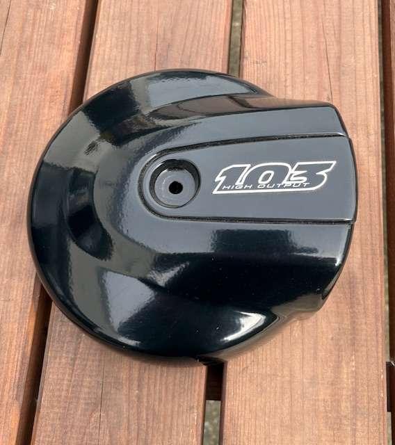 103 zwart gepoederd coat  luchtfilter cover, Motoren, Niet ingevuld, Niet ingevuld, Nieuw, Ophalen of Verzenden