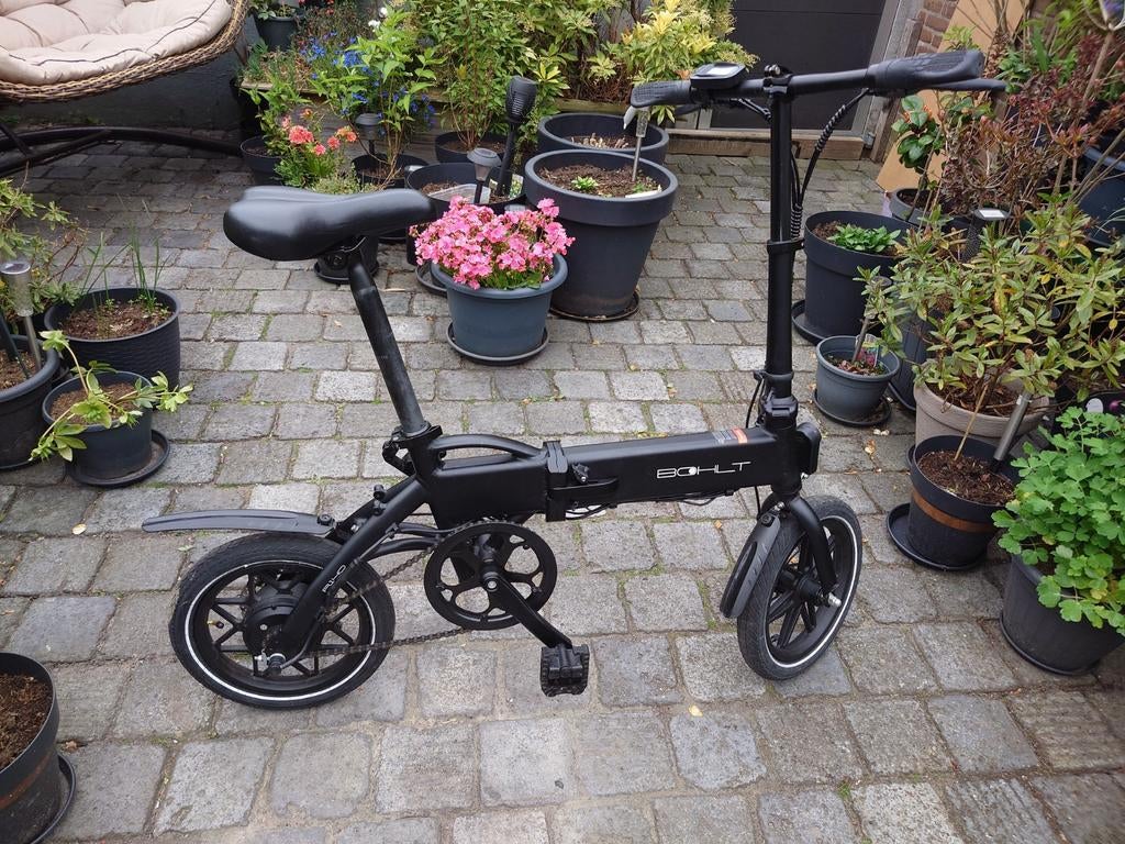 BOHLT R140 - opvouwbare elektrische fiets, Fietsen en Brommers, Elektrische fietsen, Gebruikt, Minder dan 47 cm, 30 tot 50 km per accu