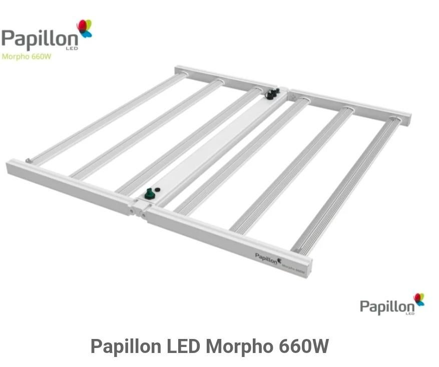8 x Led kweeklampen Papillon LED Morpho 3.0 660W / dimlux, Ophalen, Zo goed als nieuw, Kweeklamp