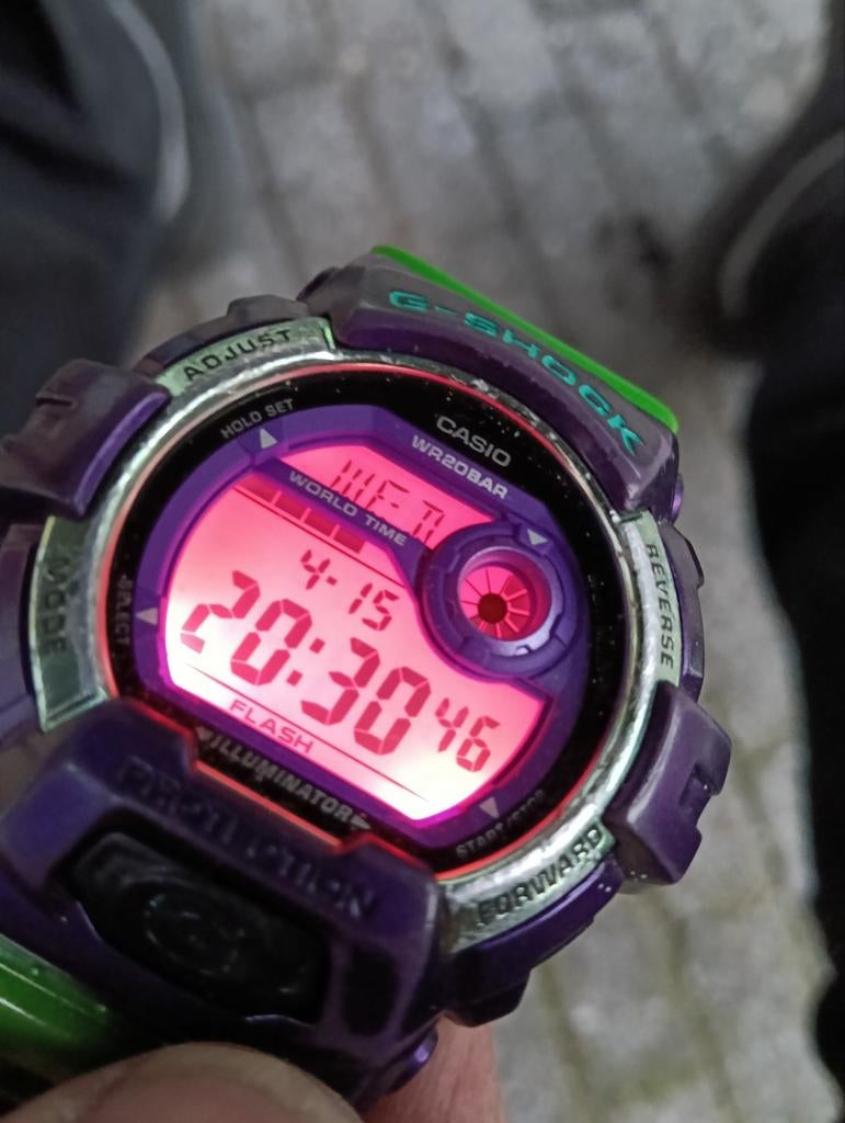 Casio gshock Crazy colors serie, Ophalen of Verzenden, Gebruikt, Casio G-Shock