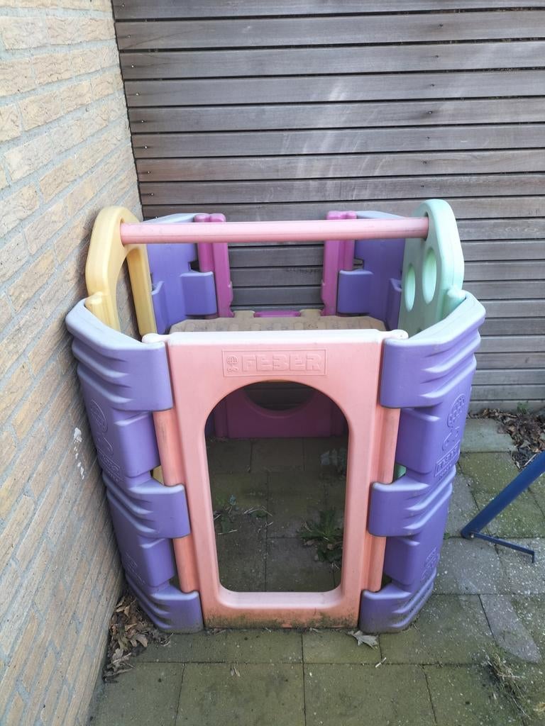 Feber speel huisje, Kinderen en Baby's, Speelgoed | Buiten | Speelhuisjes, Ophalen, Hout
