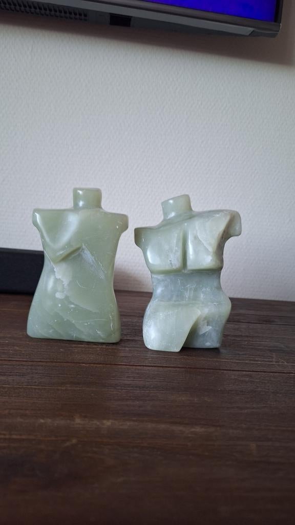 Speksteen beeldjes zou je zelf nog kunnen bewerken.., Ophalen of Verzenden