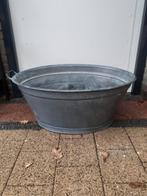 Zinken teil zink teilen vijver bad badkuip tuin bloembak ton, Ophalen, Zo goed als nieuw, Tuin, 30 tot 60 cm