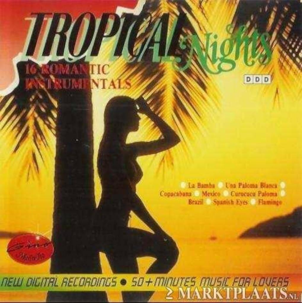 Tropical Nights, Cd's en Dvd's, Cd's | Instrumentaal, Zo goed als nieuw, Ophalen of Verzenden
