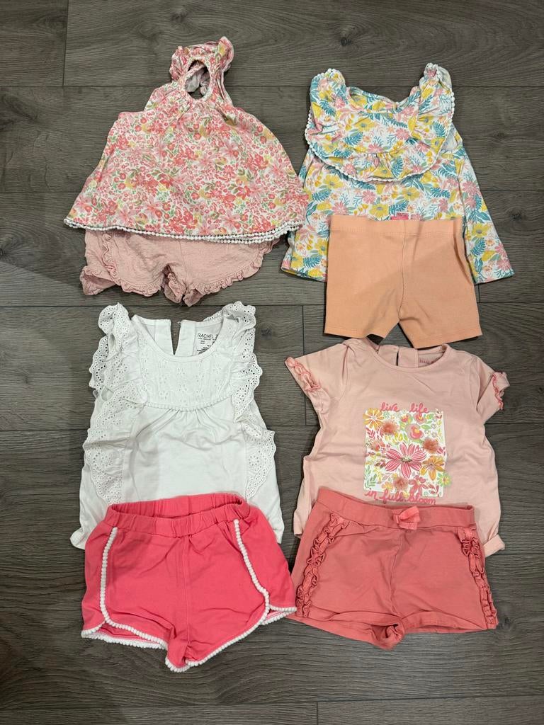 4 sets meisjeskleding maat 92, Kinderen en Baby's, Kinderkleding | Maat 92, Verzenden, Gebruikt, Meisje, Setje