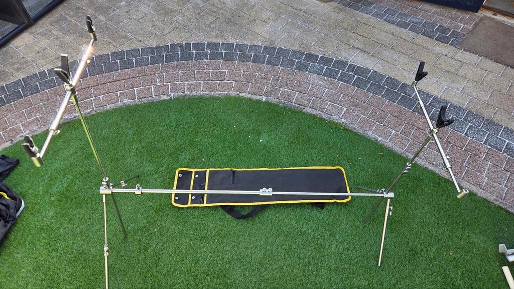 RVS Rodpod - Hengelsteun voor vissen, Ophalen, Zo goed als nieuw, Overige typen