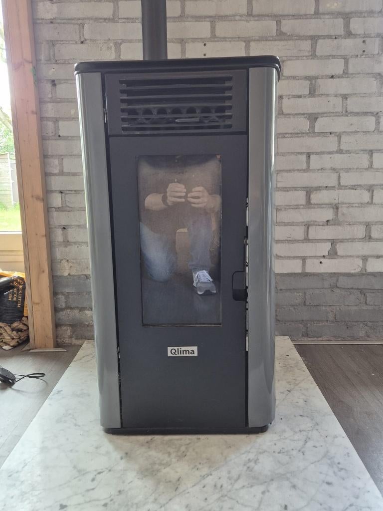 Pellet kachel, Ophalen, Gebruikt, Elektrisch, Pelletkachel