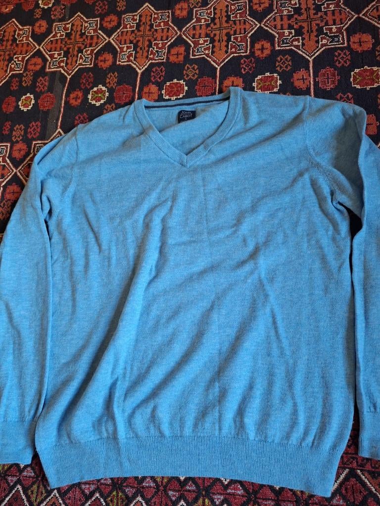 John Cabot  XL warme, wolachtige pullover, Ophalen of Verzenden, Zo goed als nieuw, Maat 56/58 (XL), Blauw