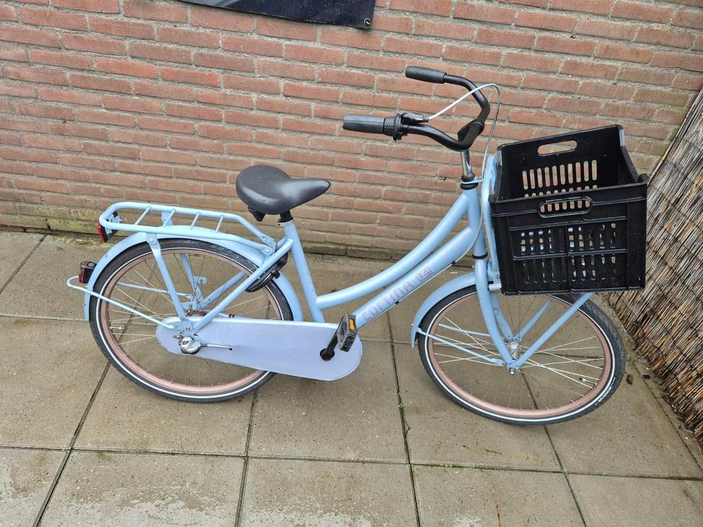 Cortina u4 transportfiets 24 inch, Fietsen en Brommers, Fietsen | Meisjes, Ophalen, Gebruikt, 24 inch, Versnellingen
