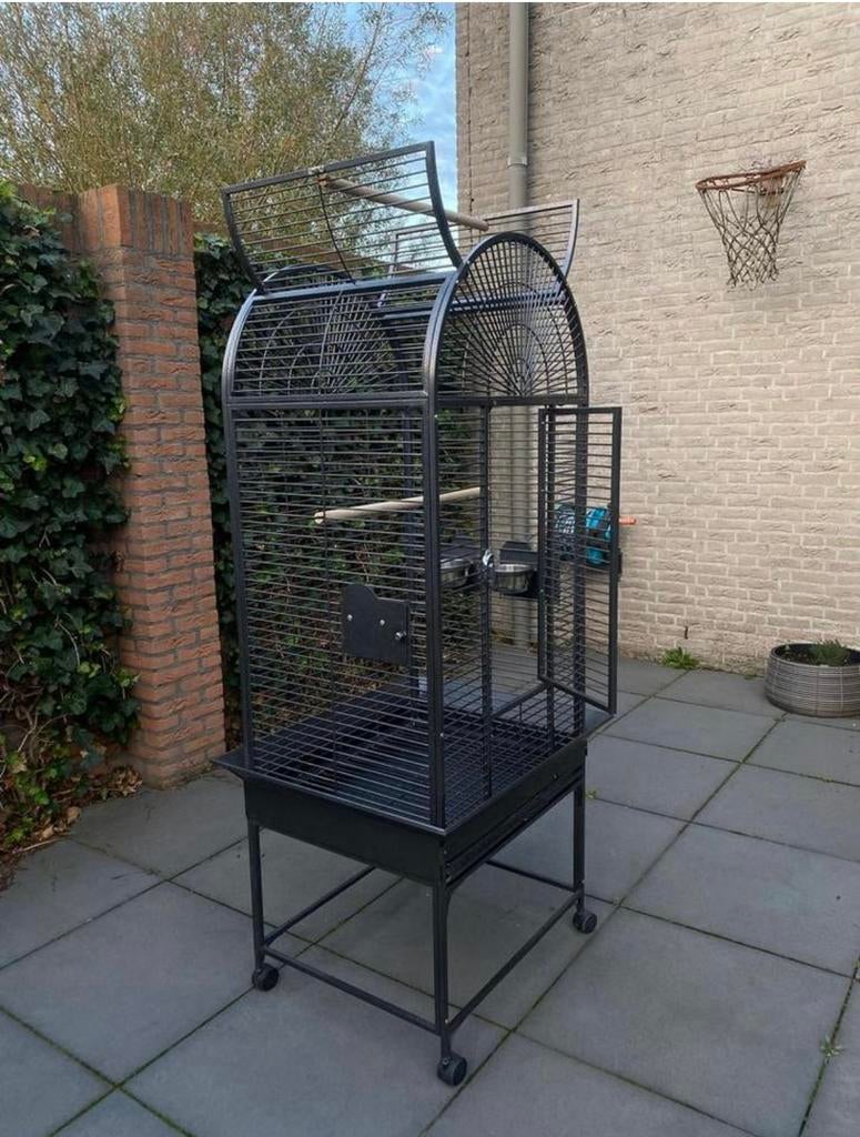 Vogelkooi, Dieren en Toebehoren, Vogels | Hokken en Kooien, Ophalen of Verzenden, Zo goed als nieuw, Metaal, Vogelkooi