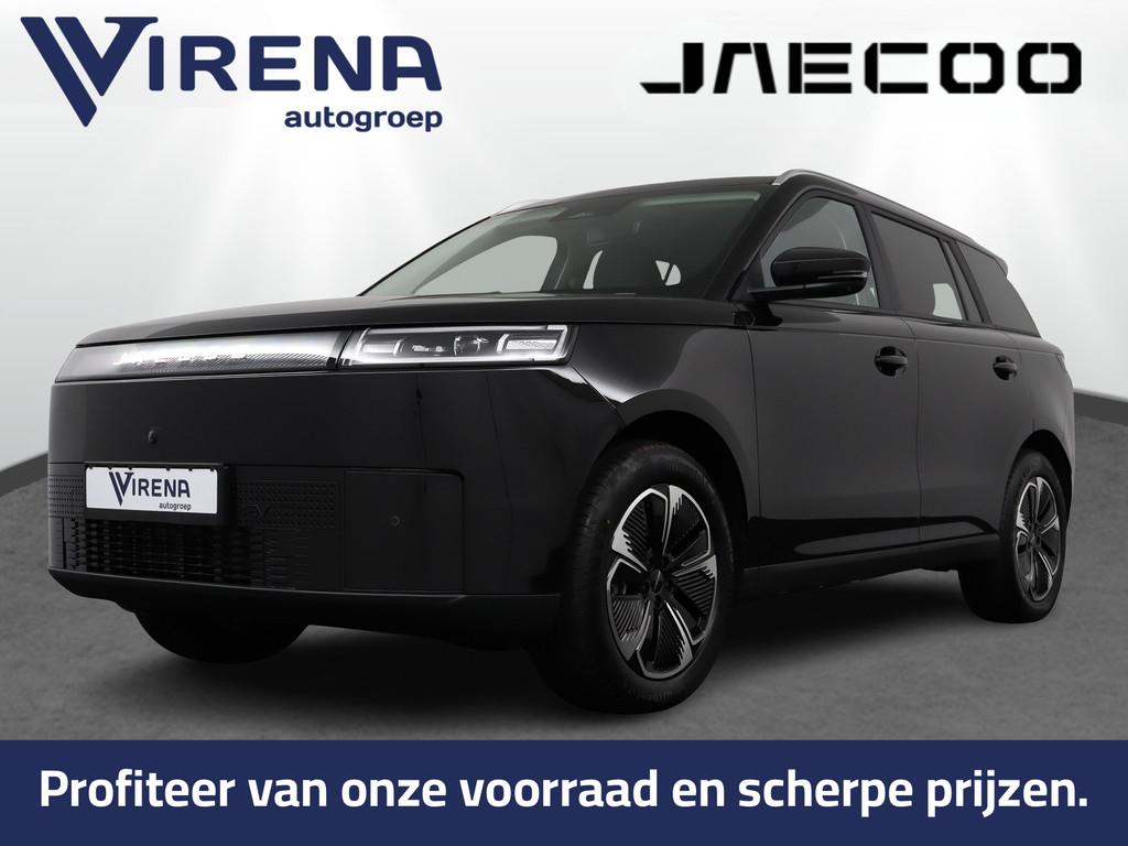Jaecoo 5 Ev Exclusive 61 kWh - Glazendak - Premium Soundsyst, Auto's, Overige Auto's, 12 maanden, Zwart, Zwart, Leder