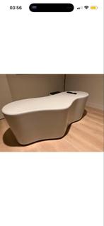 Salontafel zgan, Kunststof, 100 tot 150 cm, Zo goed als nieuw, Overige vormen