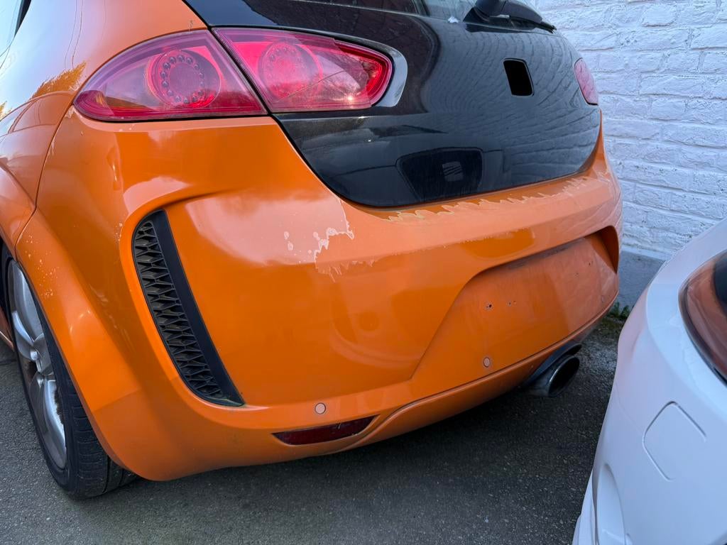 Achterbumper voor Seat Leon 2 1P Aero Linea R MS Design., Auto-onderdelen, Carrosserie en Plaatwerk, Ophalen, Voor, Seat, Bumper