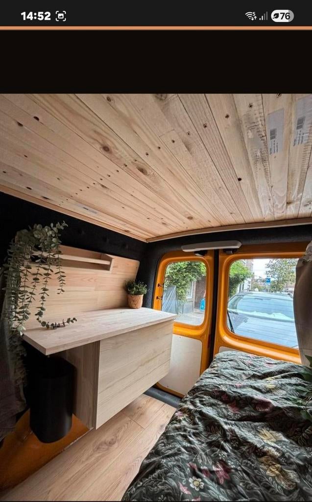 VW Caddy Minicamper 2009 - Diesel - Nieuwe APK & Banden, Caravans en Kamperen, Campers, Buscamper of Camperbus, Volkswagen, Particulier