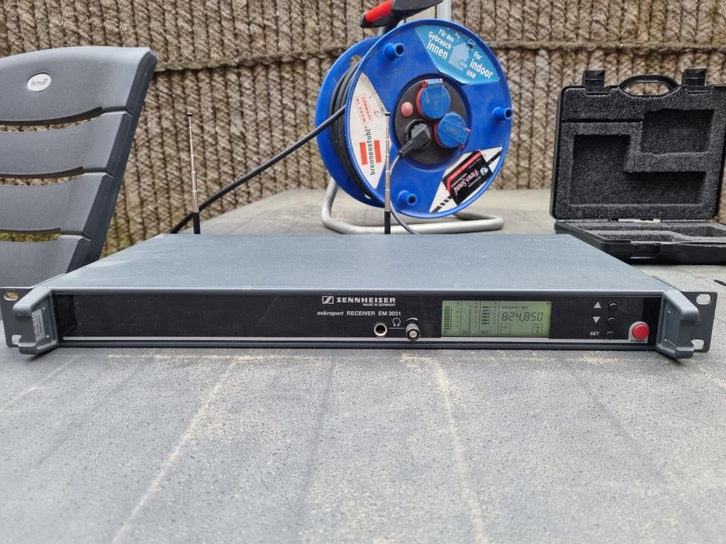 Sennheiser microport ontvanger EM 3031 met zender, Ophalen