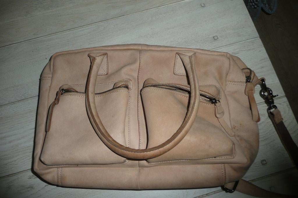 tas,merk burkely, 40 tot 60 cm, 30 cm of meer, Gebruikt, Bruin