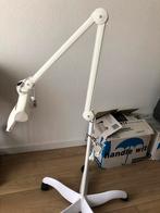 Loep wit verrijdbaar, Ophalen of Verzenden, Zo goed als nieuw, Vergrootglas of Loep