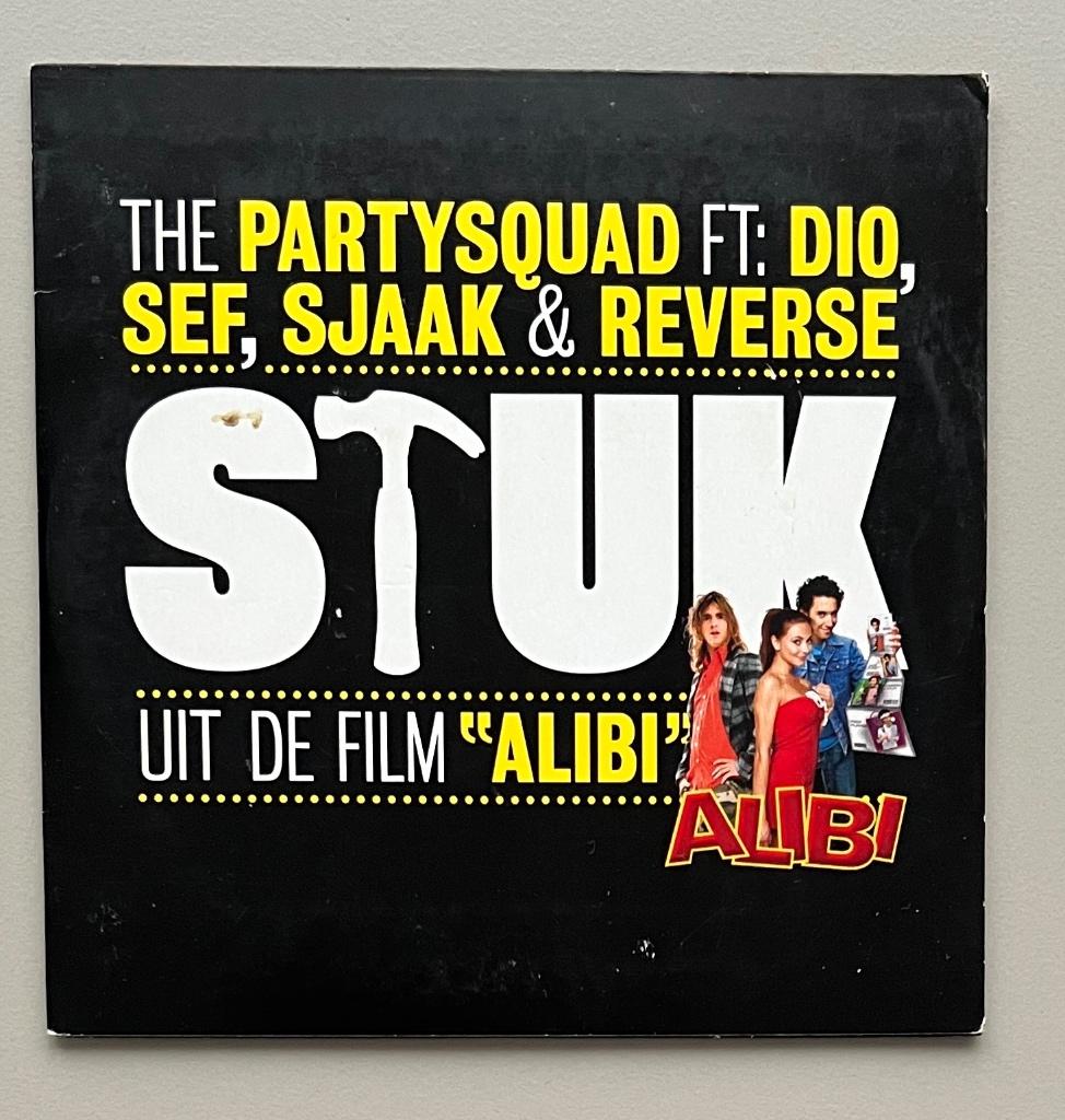 The Partysquad Featuring Dio, Sef, Sjaak & Reverse Stuk CDS, Cd's en Dvd's, 1 single, Verzenden, Gebruikt, Hiphop en Rap