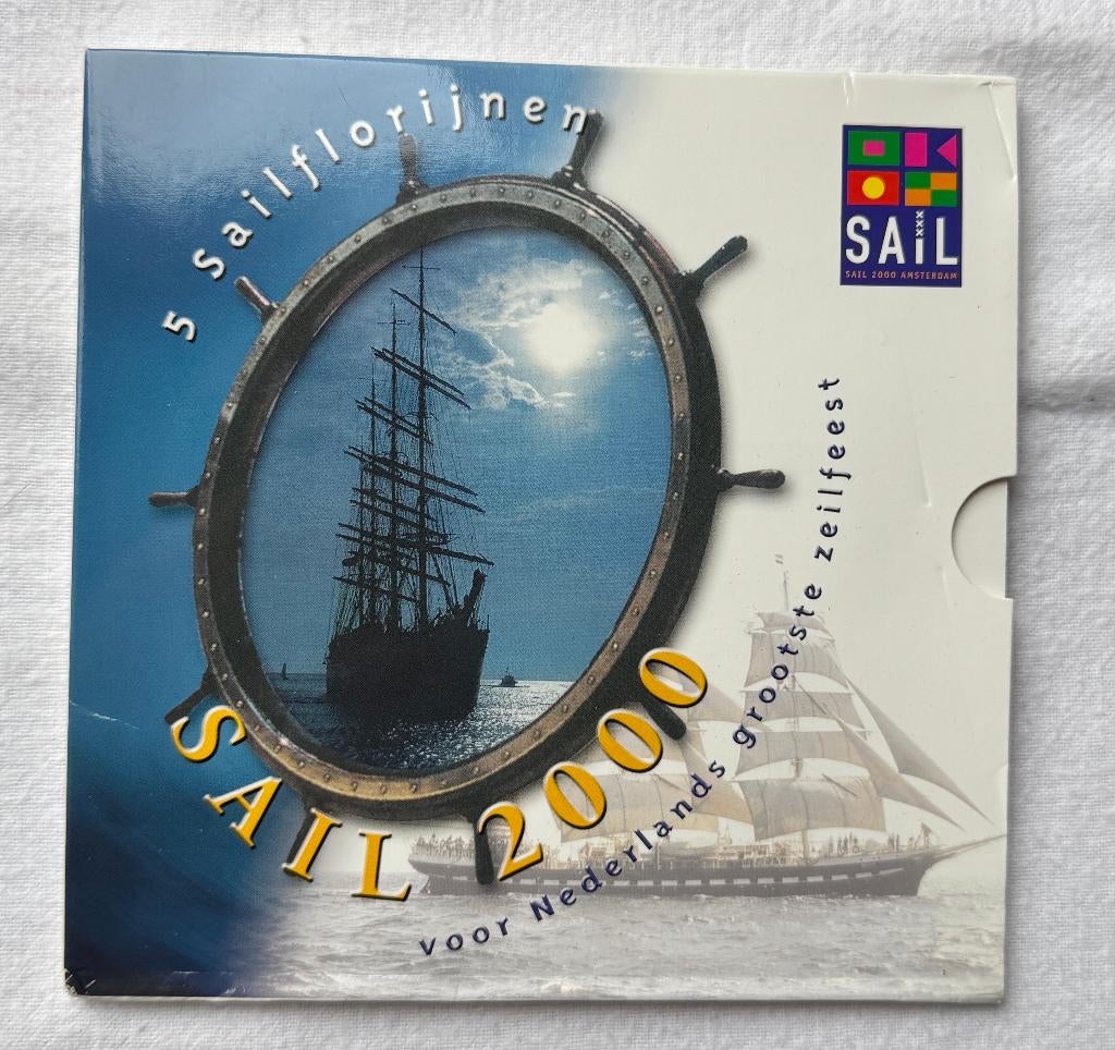 SAIL FLORIJNEN, Postzegels en Munten, Munten | Nederland, Ophalen of Verzenden, Koningin Beatrix, Setje