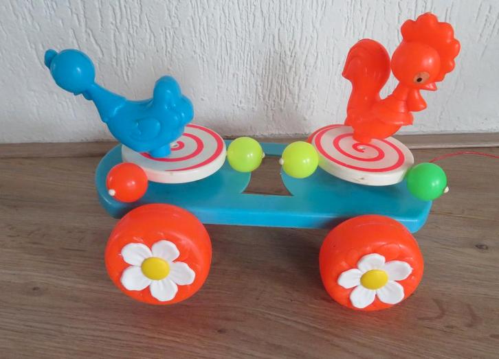 Loopeend Loop Speelgoed Jaren 60 Vintage, Kinderen en Baby's, Speelgoed | Overig, Gebruikt, Jongen of Meisje, Ophalen of Verzenden