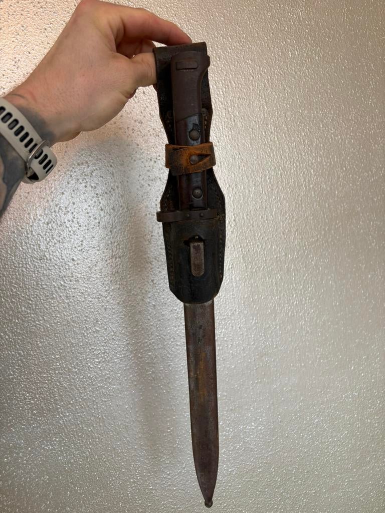 Duitse bajonet wo2, Verzamelen, Ophalen of Verzenden, Duitsland, Mes of Dolk