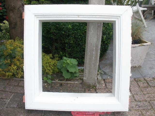 Oud doorgeef luik kozijn 70 x 70 cm, Ophalen, Minder dan 75 cm, Raamkozijn, Minder dan 75 cm