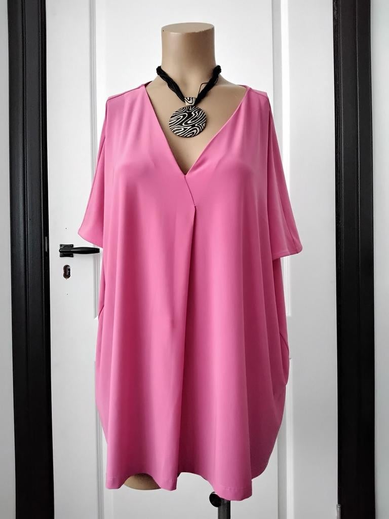 Nieuwe roze Yoek top, maat 42, Yoek, Maat 42/44 (L), Nieuw, Ophalen of Verzenden