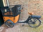 Babboe Go-E Bakfiets - Weinig km 372, incl. accessoires, Fietsen en Brommers, Fietsen | Bakfietsen, Overige merken, Elektrisch