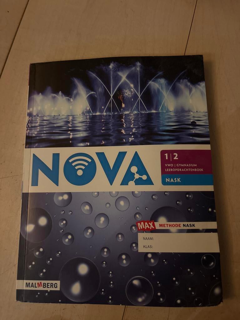 NOVA Nask 1|2 VWO|Gymnasium leeropdrachtenboek, Boeken, Ophalen of Verzenden, Gelezen, VWO, Natuurkunde