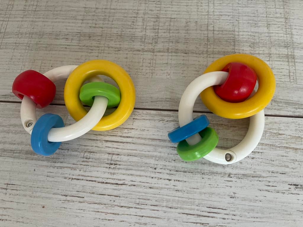 Fisher Price bijtringen vintage als nieuw, Ophalen of Verzenden, Zo goed als nieuw