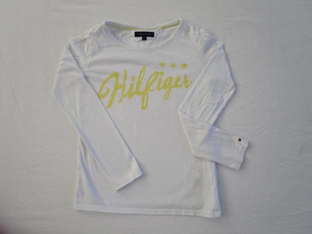 Tommy Hilfiger shirt longsleeve 140, Gebruikt, Meisje, Ophalen of Verzenden, Tommy Hilfiger