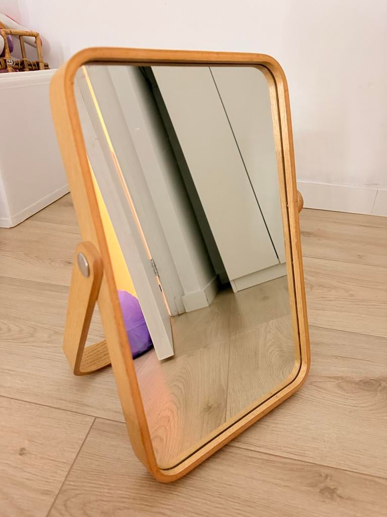 Ikea Ikornnes Tafelspiegel - Zo goed als nieuw!, Huis en Inrichting, Woonaccessoires | Spiegels, Ophalen of Verzenden, Zo goed als nieuw