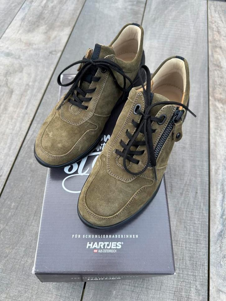 Hartjes damesschoenen, maat 37 (nieuw) leer, Kleding | Dames, Schoenen, Nieuw, Sneakers of Gympen, Groen, Ophalen of Verzenden